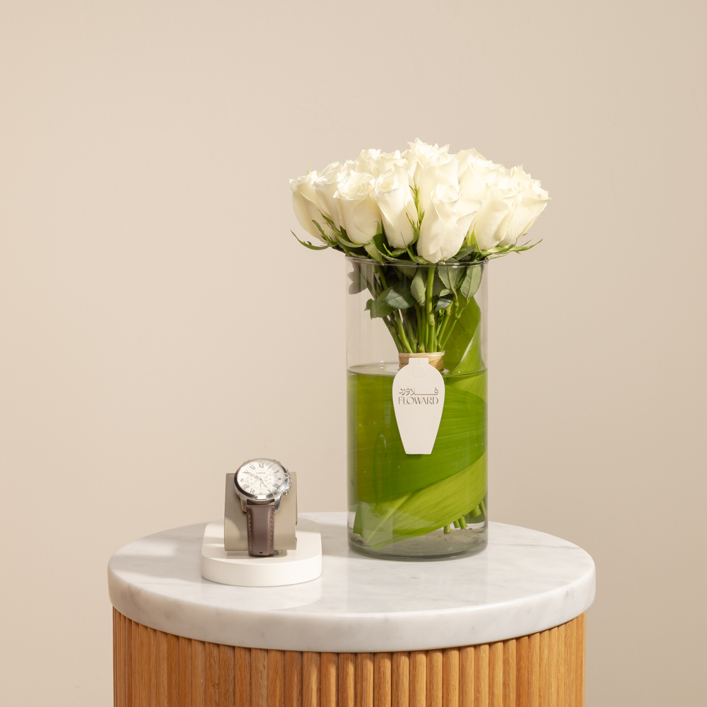 ساعة فاخرة من فوسيل | الأزهار الساحرة