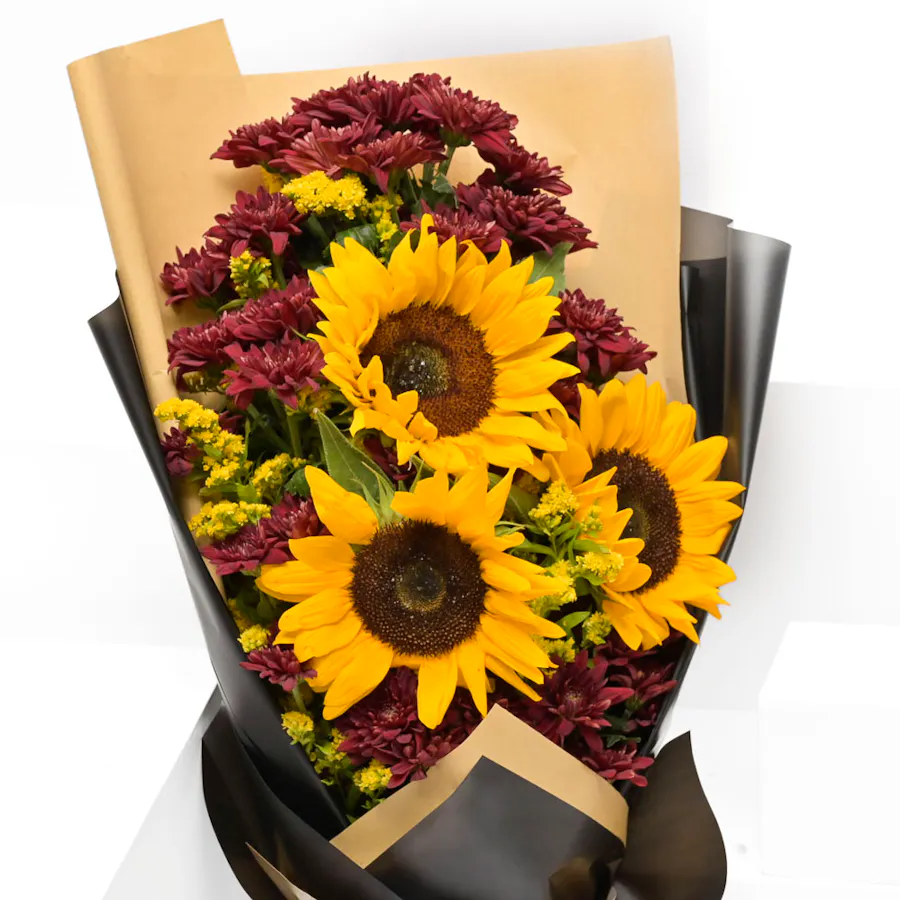 Warm Sunflowers  2
