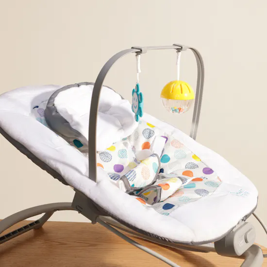 Smart Steps My First Rocker 2 Orbits White Bouncer