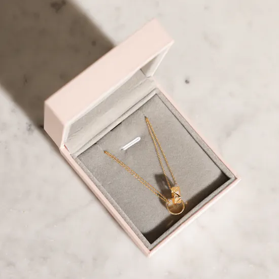 Amal Almajed Gold Link Necklace