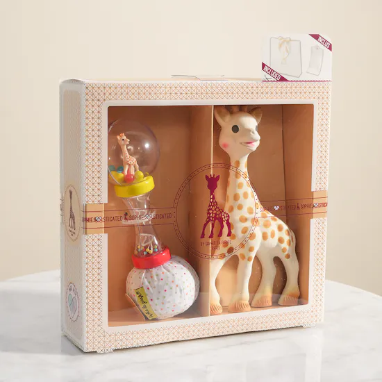 Peek A Boo Sophie La Girafe The Maracas Set