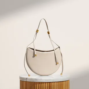Furla Moonstone Linen Medium Women's Shoulder Bag Furla Moonstone Linen Medium Women's Shoulder Bag