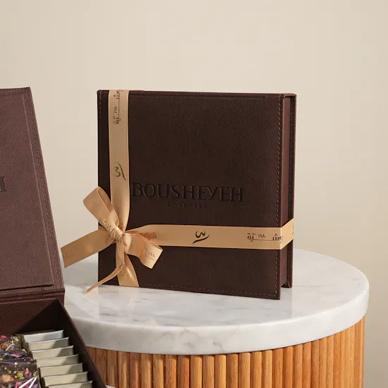 Bousheyeh Leather Chocolate Box
