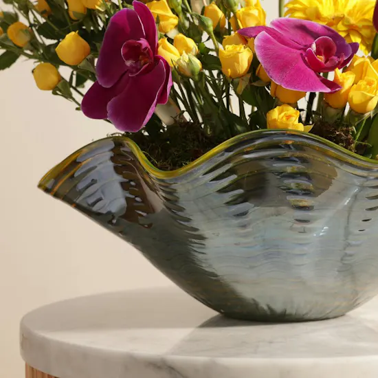 Radiant Mornings Flower Vase