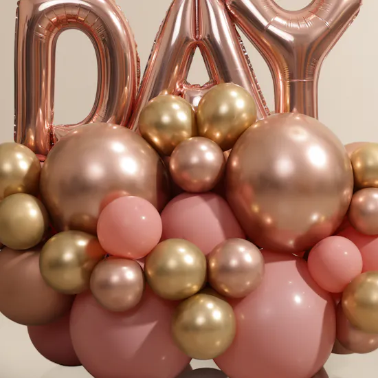Balloonizer Crown Happy Birthday Balloons Set