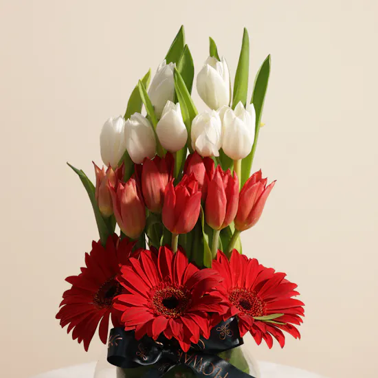Floward Dates Chocolate Box | Sweet Sentiment Flower Vase