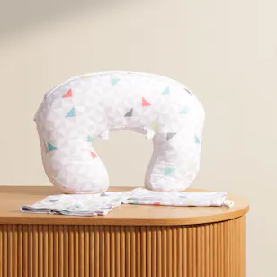 Ingenuity Plenti+ Colorful Nursing Pillow and Cover Set Ingenuity Plenti+ Colorful Nursing Pillow and Cover Set