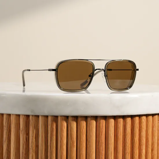 Emporio Armani Square Men's Sunglasses