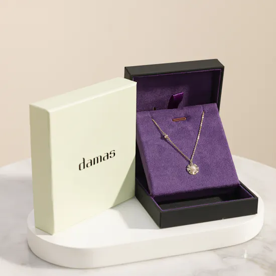 Damas Sunkiss Gold and Diamond Necklace