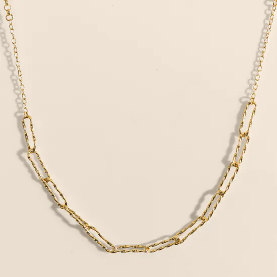 Siran by Iram Linglong Gold Necklace