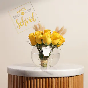 Bright Back to School Delight Vase Bright Back to School Delight Vase