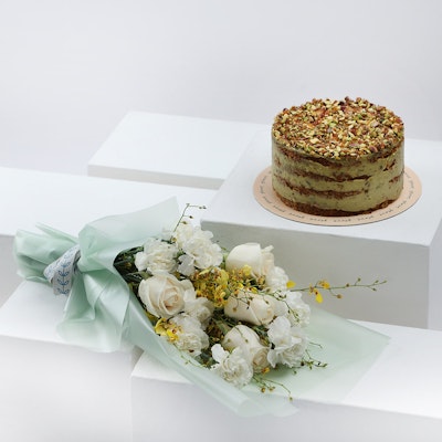 Serve Pistachio Cake