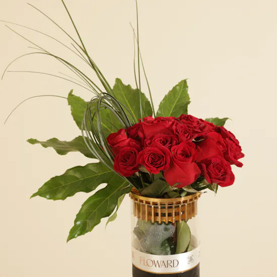 Otantik Glam Shine Flower Vase