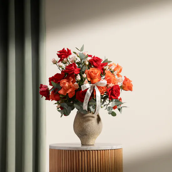 Nature’s Poise Roses Vase