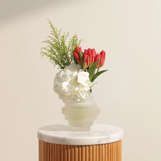 Timeless Grace Flower Vase