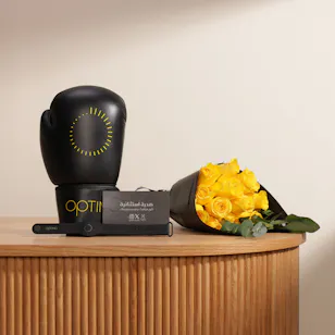 Optimo Membership with Gloves| Flowers Bouquet