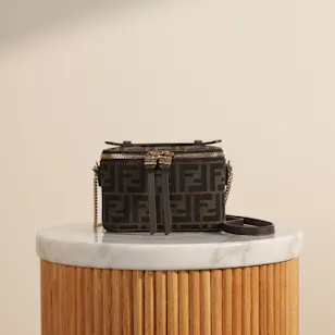 Fendi Vanity Tobacco Brown FF Women’s Bag