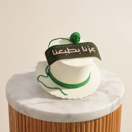كيك اليوم الوطني السعودي من سويت اتيليه