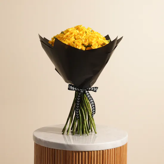 Sunny Daydream Bouquet | 35 Baby Roses