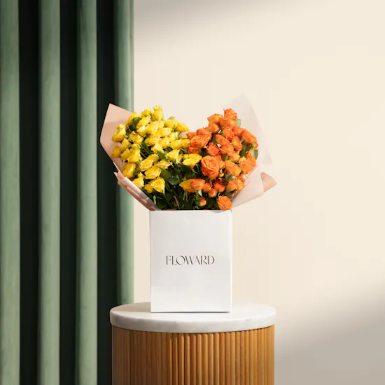 Heartfelt Baby Roses Bouquet