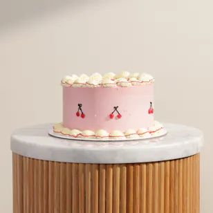 Floward Cherry Sweetheart Cake 