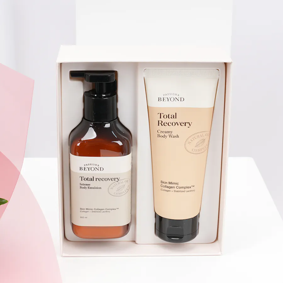 The Face Shop Beyond Total Recovery Set with Flowers Bouquet 3