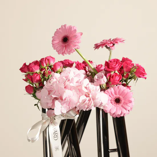 Pink Magic Flowers Vase