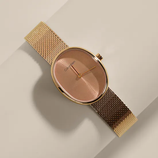 Calvin Klein Euphoria Oval Rose Gold Women's Watch