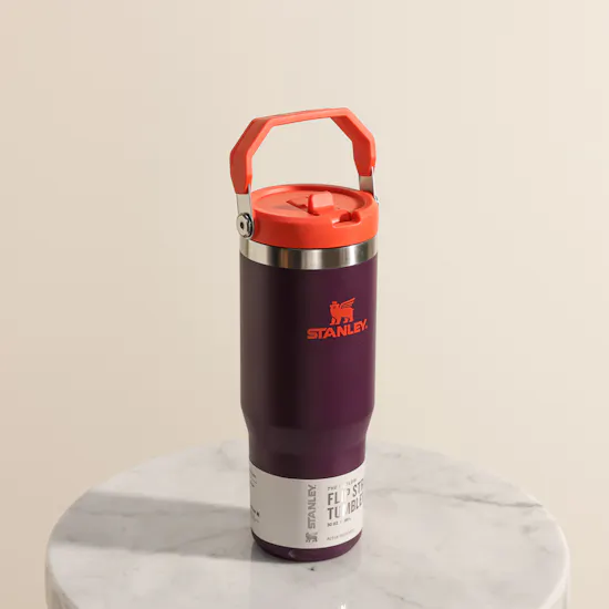 Stanley The IceFlow™ Flip Straw 0.89L Tumbler | Plum