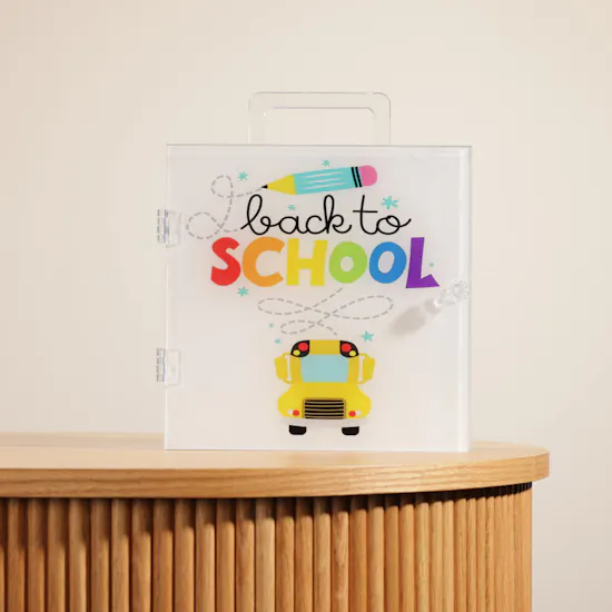 Ghazl Back to School Chocolate Blue Box