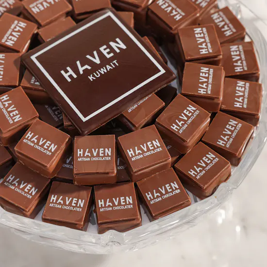 Haven Chocolate Parisien Crystal Tray