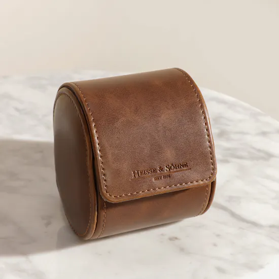 Heisse & Söhne Watch Roll Vintage 1 Brown Watch Box