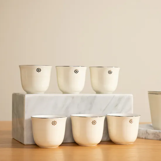 Otantik Mirral Tea And Arabic Coffee Set