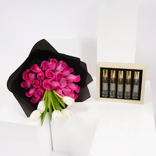 Epock Perfume Set for Men & Women | Fuchsia Roses