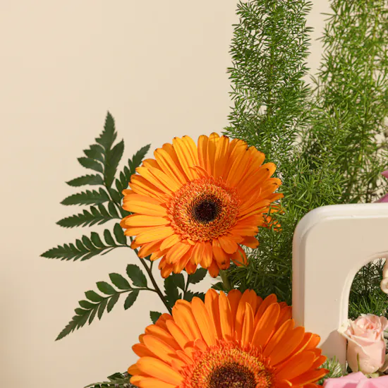 Floward Unity Acrylic Puzzle | Colorful Birthday Flowers