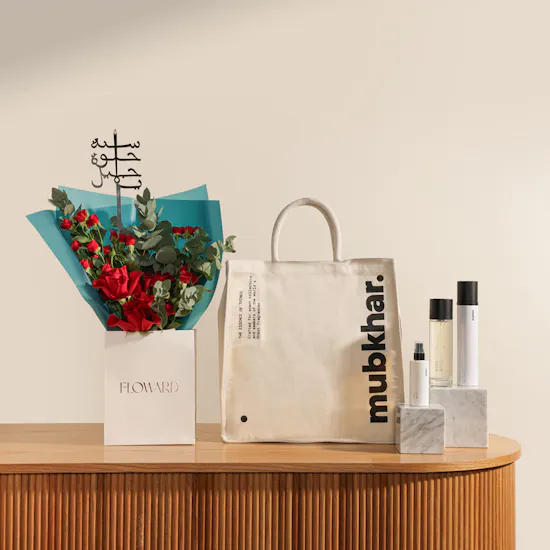 Mubkhar The Scent Story Gift Set | Birthday Flowers Bouquet