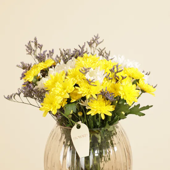 Sunny Grace Flower Vase