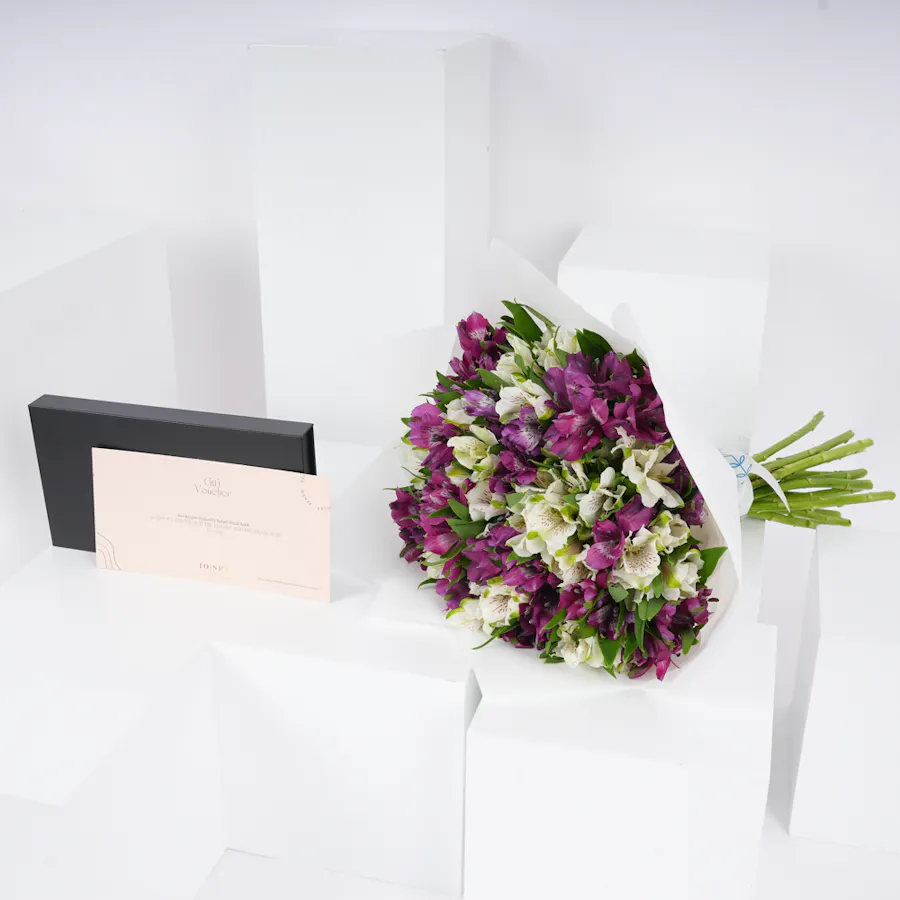 Jo Spa Hot Stone Massage Voucher | Alstroemeria 1