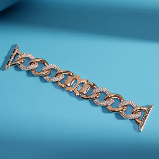 Swarovski Sparkling Apple Watch Women’s Chain