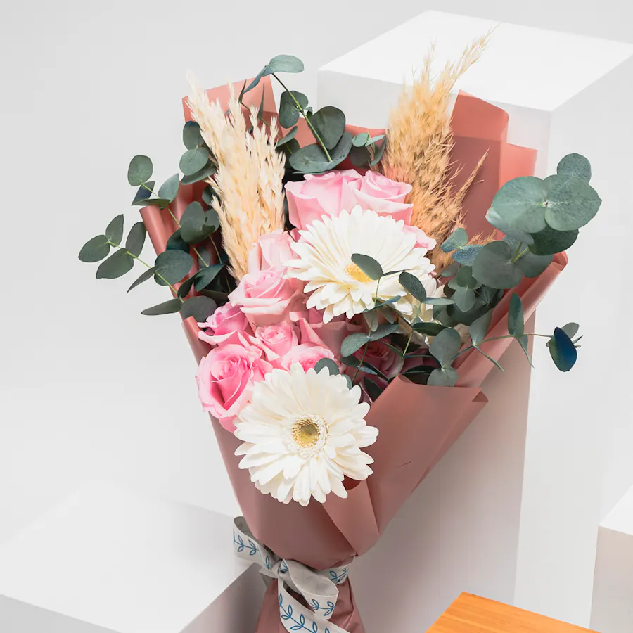 Feel Good Tea Wooden Box | Charming Bouquet 3