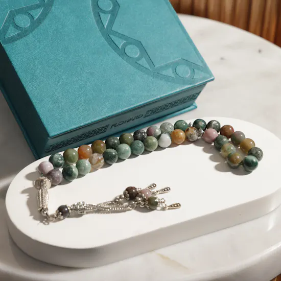 Floward Unique Rosary | Moonlight Serenity Vase