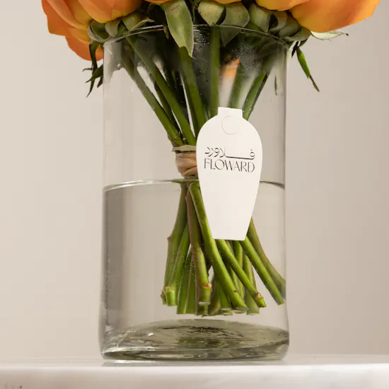 Orange Roses | Flowers Vase