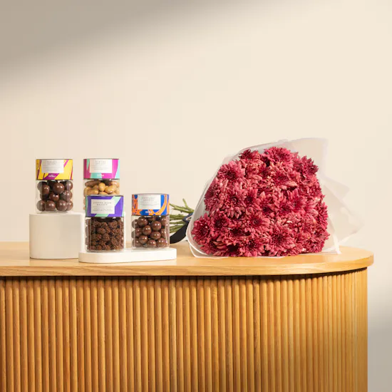 Moko Dragée Gift Jars | Romantic Flowers Bouquet