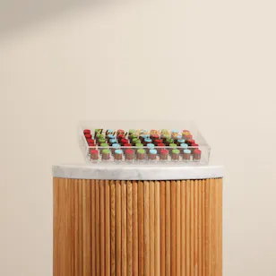 Ghazl Happy Birthday Acrylic Chocolates Box