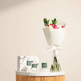 Shiraz Candle and Diffuser Gift Set | Whispering Flowers