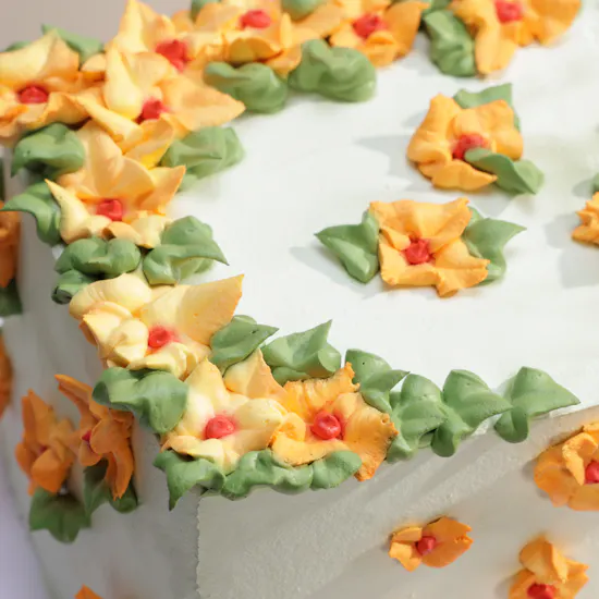Floward Floral Cube Cake | Chocolate Salted Caramel