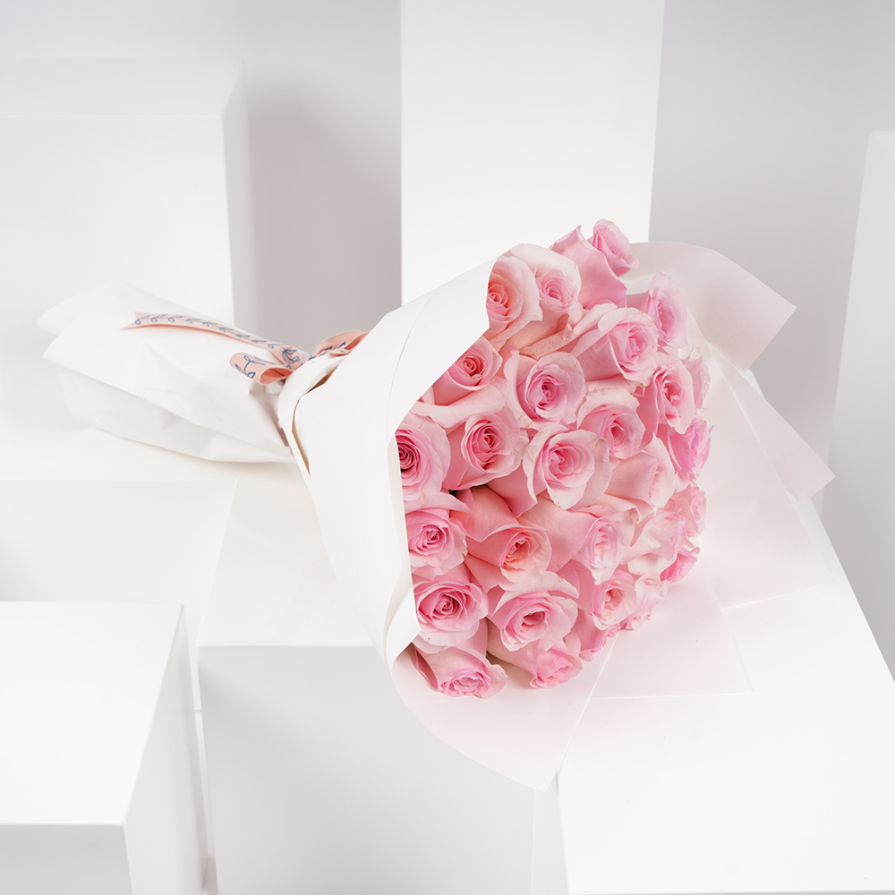 Beautiful Pink Rose Bouquet 