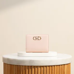 Salvatore Ferragamo Gancini Logo Leather Bifold Women’s Wallet