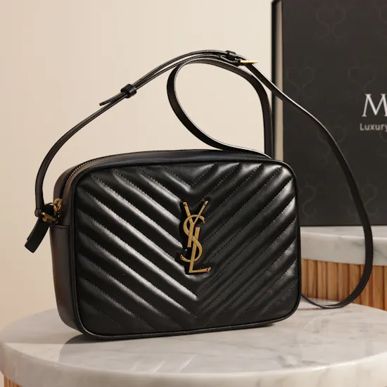 Saint Laurent Lou Camera Black Bag