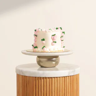 Sweet Atelier Flower Heart Cake